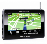GPS Tracker 4.3'' Com TV e FM Touchscreen - Multilaser GP012
